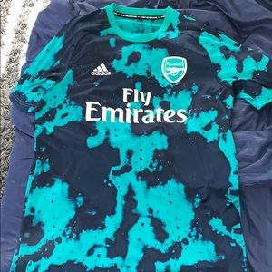 Large men’s Adidas Fly Emirates Arsenal preshirt